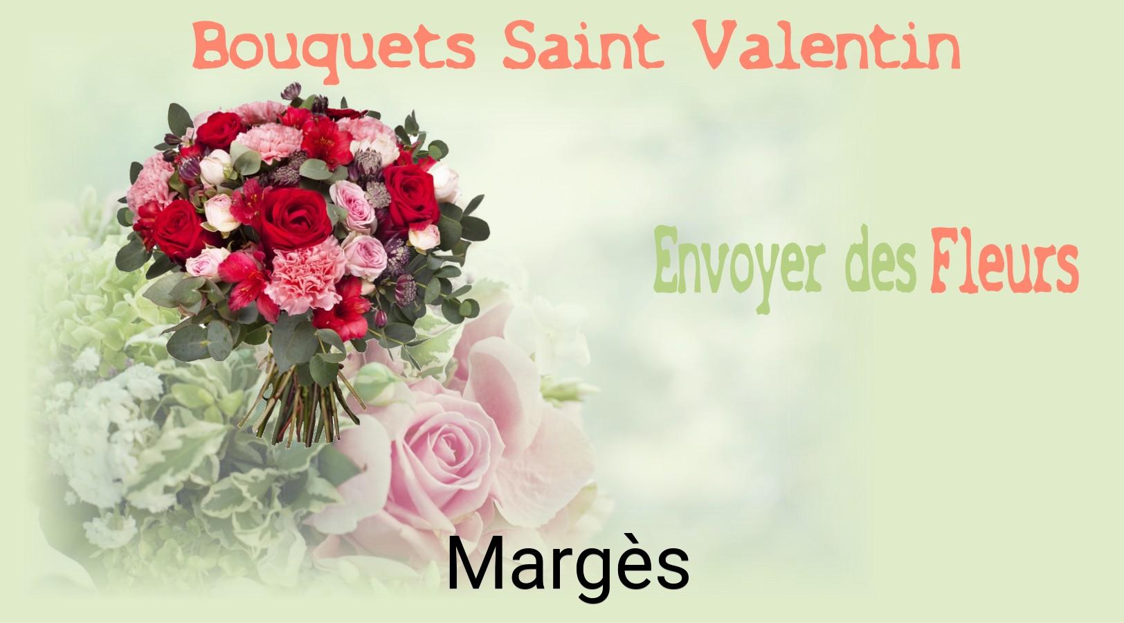 Roses de Saint-Valentin livrées à Margès